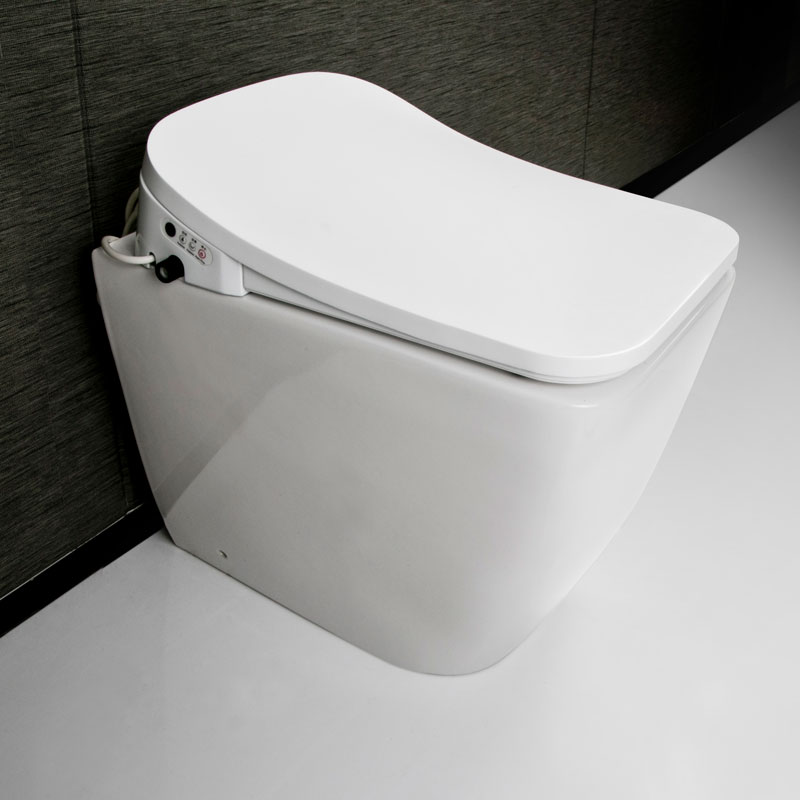  Advanced Bidet Seat With Self-sanitizing Wand Electric Toilets Seat AK-6801G