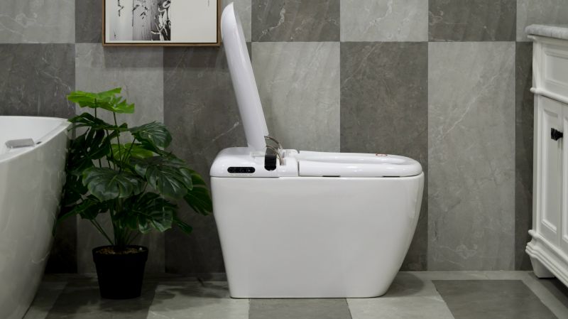 electronic commode seat